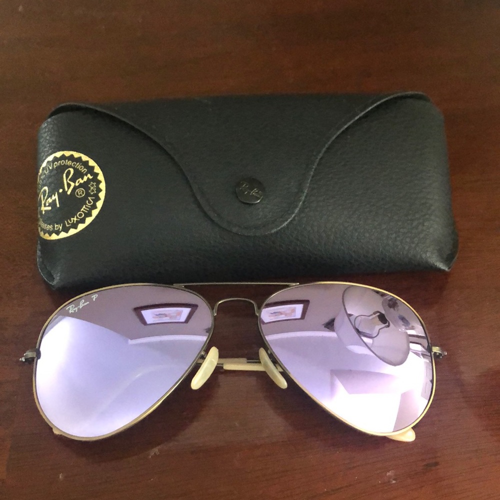 Ray-Ban Aviator Flash Lenses in Lilac